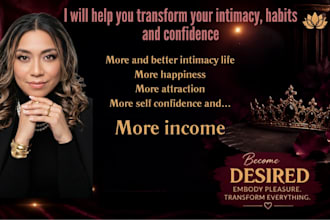 help you transform your intimacy, habits and confidence