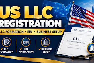 register your US llc and get your ein for non resident