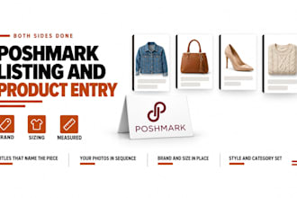 do poshmark product listing and poshmark product entry