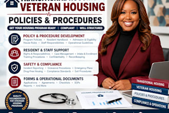 do transitional and veteran housing policies and procedures