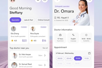 design modern UI UX for your mobile app or website