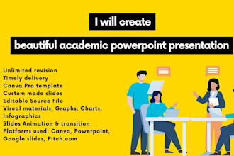 design lecture academic research thesis defense powerpoint presentation slides