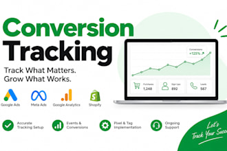 install meta pixel google tag ga4 conversion tracking on your website