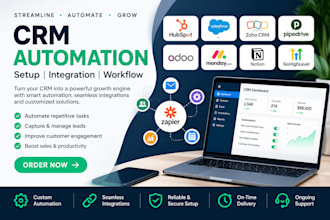 setup crm and automaton