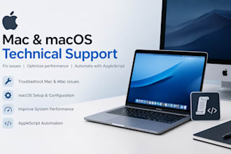 fix and troubleshoot mac, imac, macos and applescript issues
