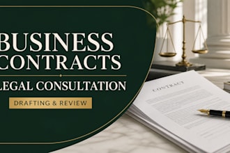 provide UK solicitor legal consultation and contract drafting