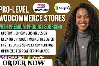 create your woocommerce store and source trending ecommerce products