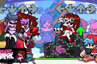make custom christmas fnf song, festive holiday music, party song, special event