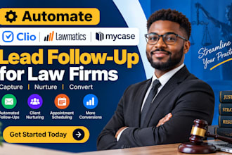 automate clio grow lawmatics mycase client portal crm automation for law firms