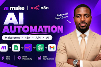 build make com automation workflows and integrations