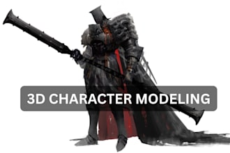 create stylized cartoon character models for animation, games or branding