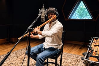 record professional flute, bansuri, and soulful woodwind for your music