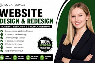 squarespace website design squarespace website redesign squarespace landing page