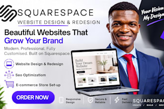 build, redesign and optimize your squarespace website