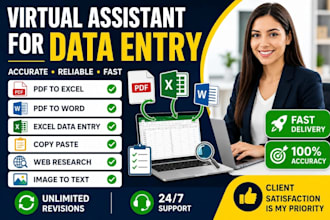 do professional data entry and wed research