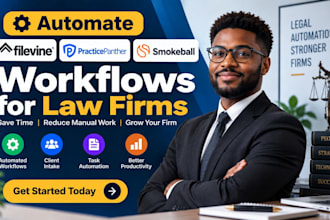 automate filevine practicepanther smokeball workflows for law firms