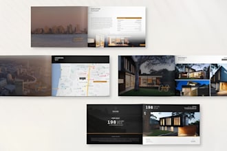design offering memorandum pitch deck or executive summary