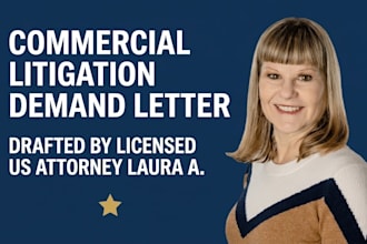 draft a high impact commercial litigation demand letter