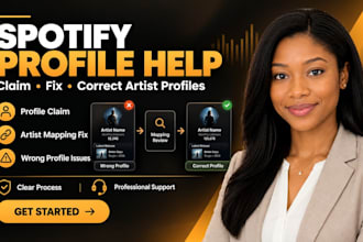 claim and fix your spotify artist profile and artist mapping