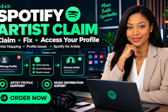 claim your spotify artist profile and fix artist mapping issues
