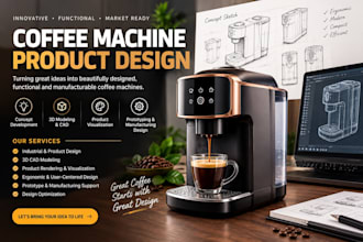 design innovative coffee machines and kitchen appliances