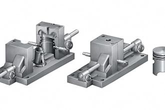 design 3d metal casting mold pattern and tooling for manufacturing