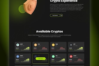 develop trading platform with backend, tradingview, crypto, apis integration
