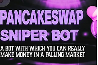 build crypto trading bot, uniswap bot, pancakeswap bot