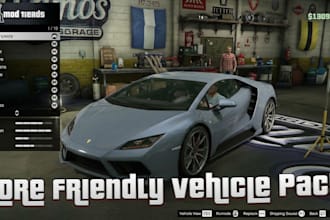 create realistic lore friendly fivem car, truck sports car and bus 3d models
