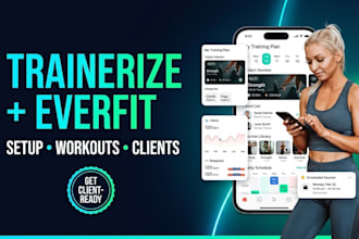 setup trainerize everfit upload and organize workouts