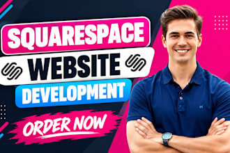 handle squarespace website development