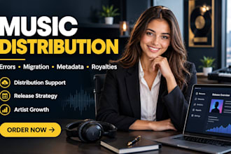 fix music distribution errors, migration and metadata issues