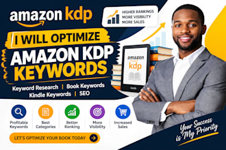 do amazon KDP keywords optimization, book research, and kindle SEO