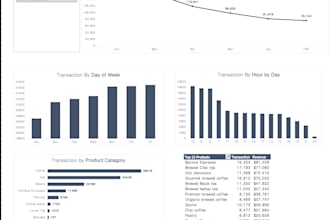 analyze, clean, and visualize your data in excel