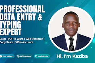 do data entry and typing work