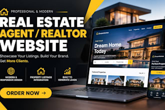 build realtor website, real estate agent, real estate website, property listing