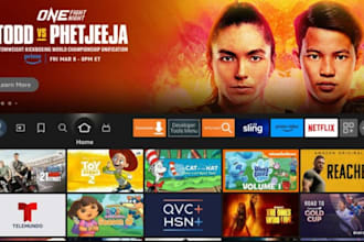 develop iptv app, ott app, smart TV app and video streaming app