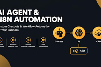 build ai chatbots for healthcare, sales, and n8n automation