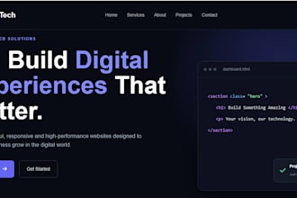 create responsive react website
