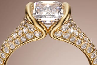 do 3d jewellery design cad design 3d jewellery cad modelling and rendering