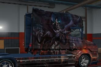 create high 3d quality ets 2 and ats skin and trucks, ets trailer, ats map