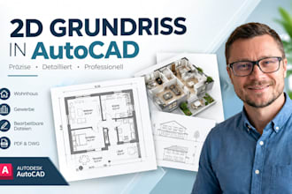 create architectural permit drawings in autocad