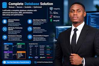 develop sql database queries optimization and data solutions