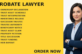 be your georgia, ca,ny,florida probate lawyer for succession, trust and property