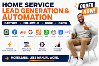 jobber thumbtack angi google lsa home depot pro wati open ai calendly n8n