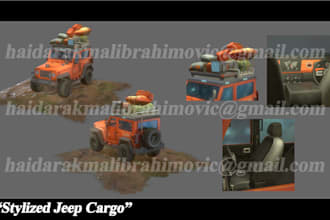 high quality 3d vehicle models