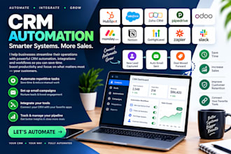 setup crm and automation