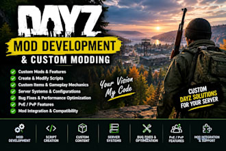 dayz mod developing, custom modding