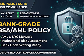 do aml policy, msb risk assessment and kyc compliance procedures