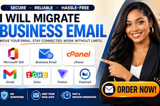 migrate microsoft office 365  business email cpanel gmail zoho proton fastmail